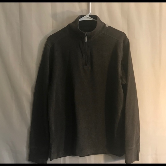 J. Crew Brown Pullover Small 100% Cotton - Picture 1 of 7
